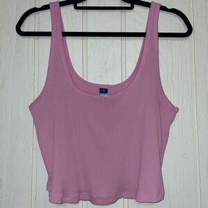 Old Navy Cropped Ribbed Tank Top Women’s XL Tall